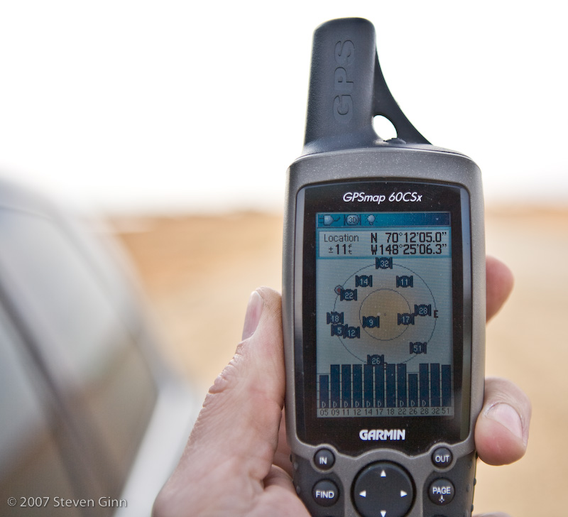 GPS at Deadhorse